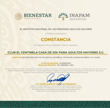 Registro Único INAPAM: Que significa y porque es importante para los servicios de atención a personas mayores