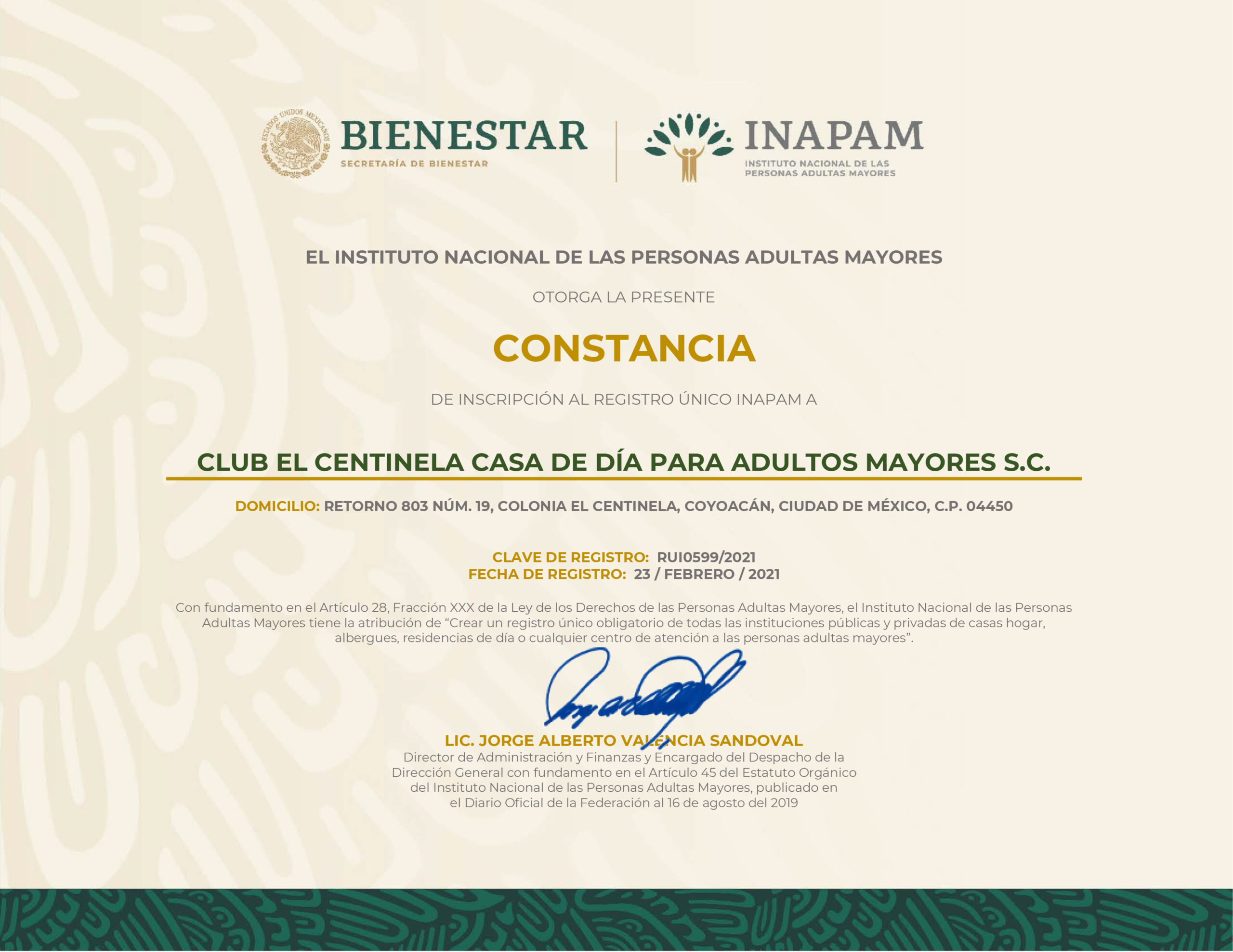 Registro Único INAPAM: Que significa y porque es importante para los servicios de atención a personas mayores